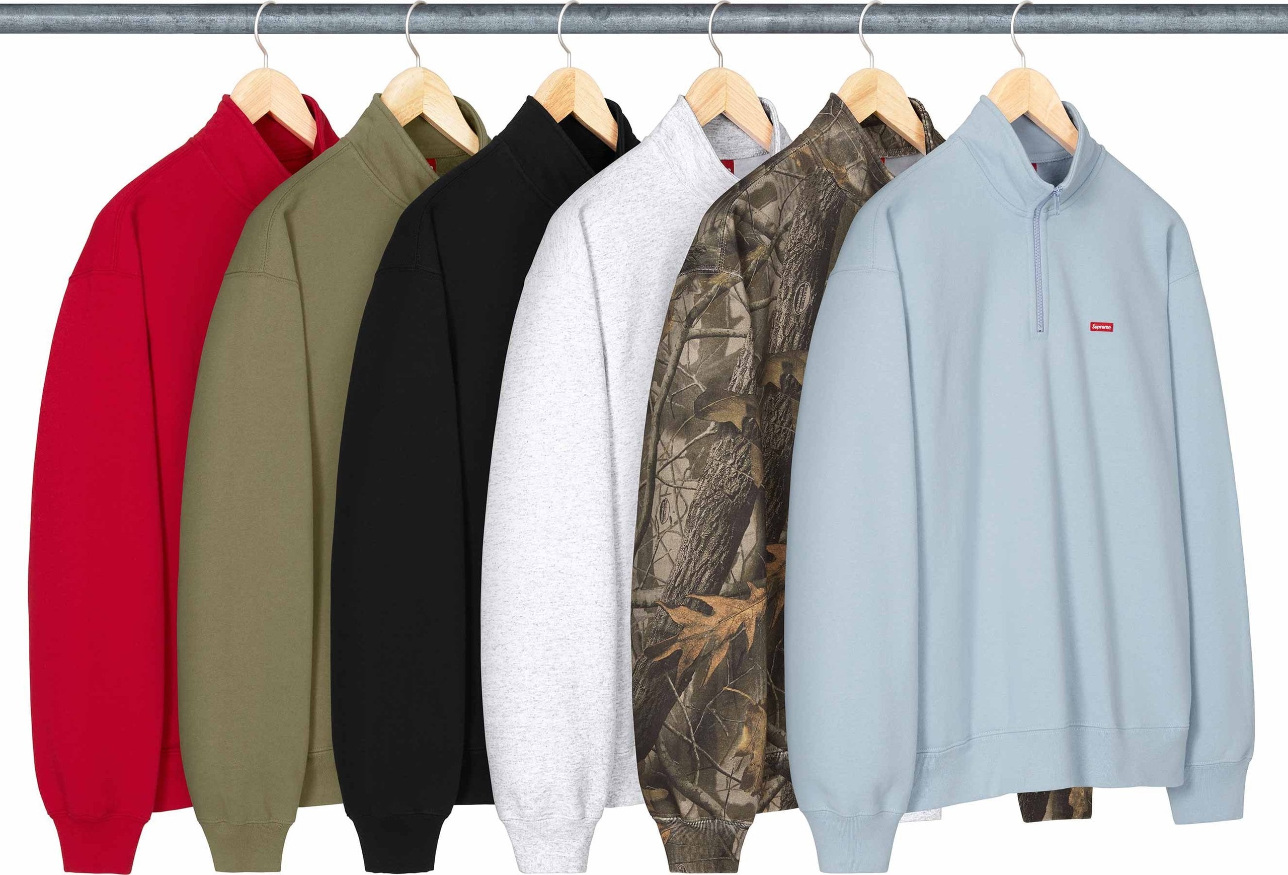 Small Box Half Zip Pullover